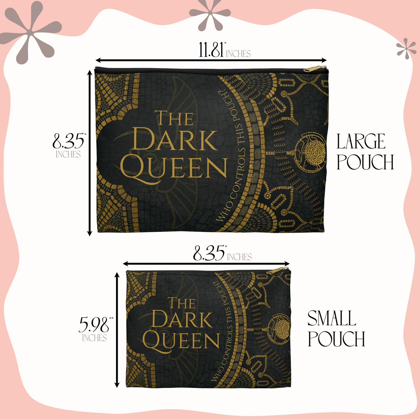 The Dark Queen Book or Accessory Pouch