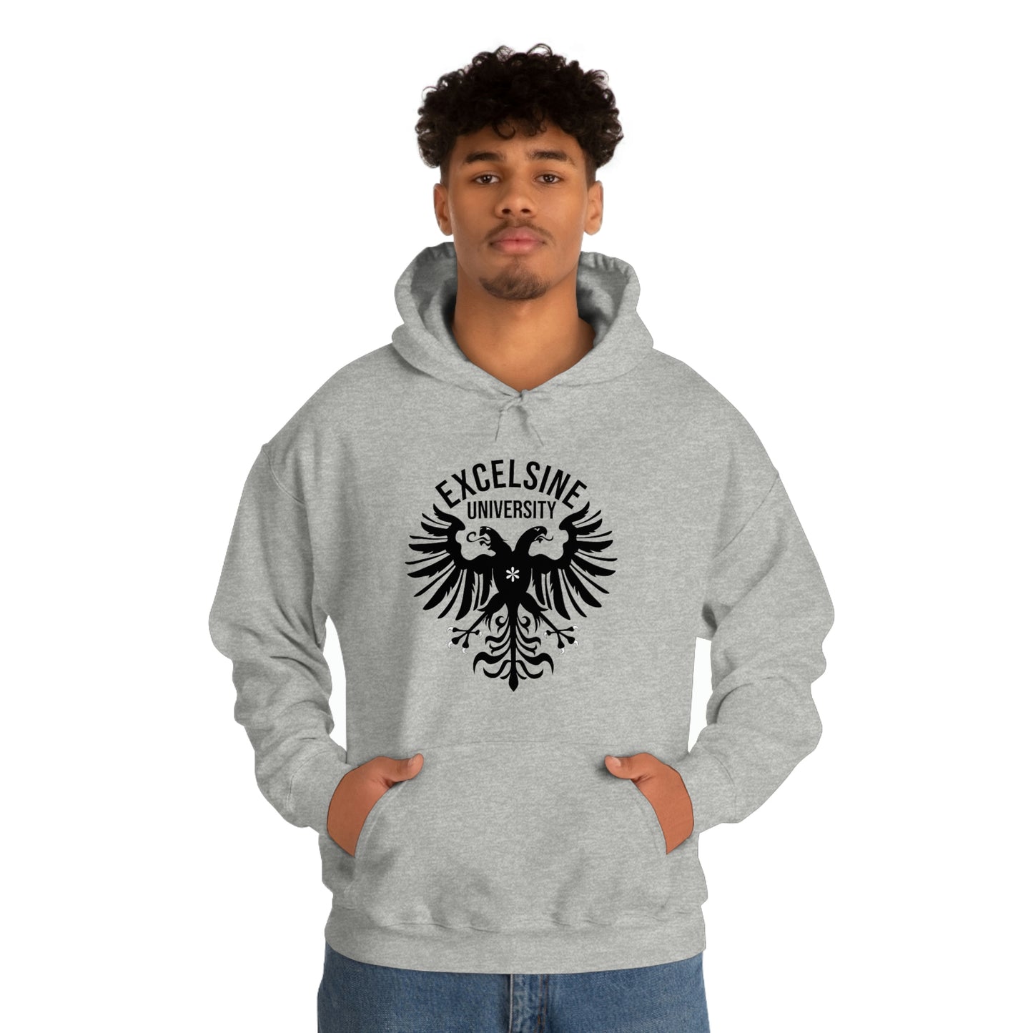 Excelsine University Hooded Sweatshirt