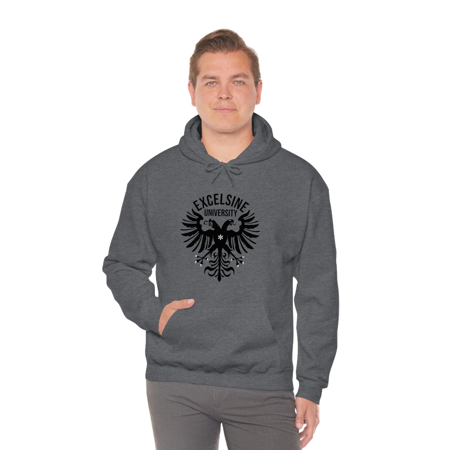 Excelsine University Hooded Sweatshirt