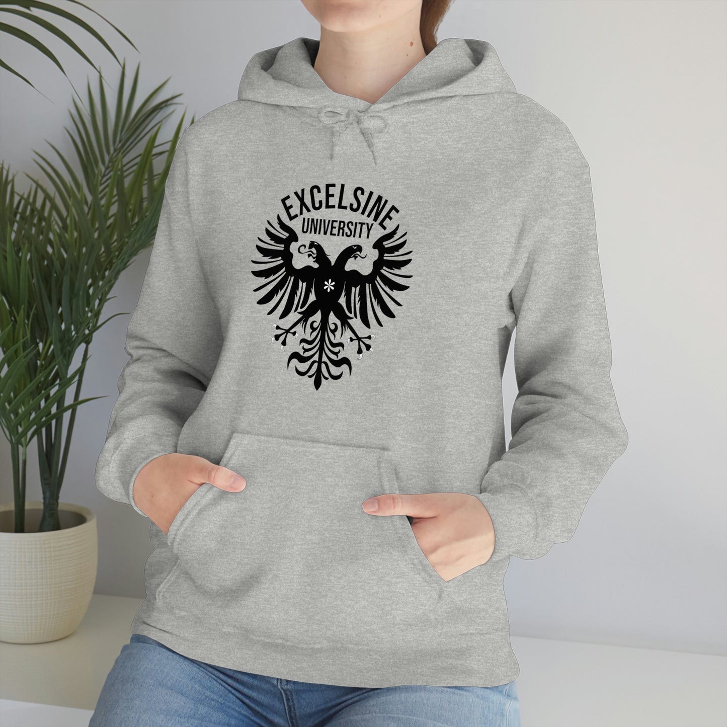 Excelsine University Hooded Sweatshirt