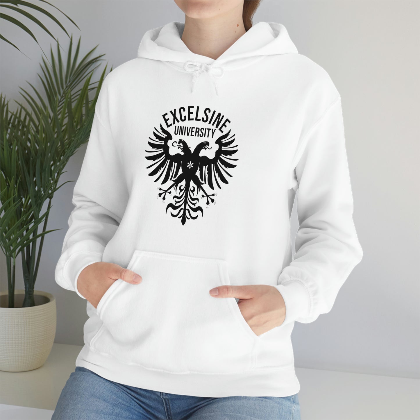 Excelsine University Hooded Sweatshirt