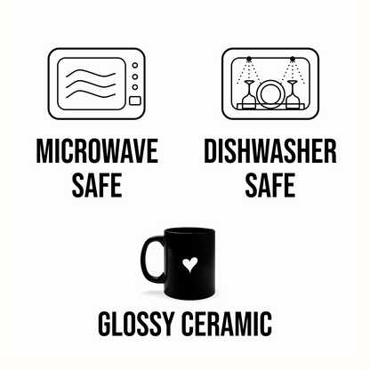 Mug safety - microwave safe and dishwasher safe