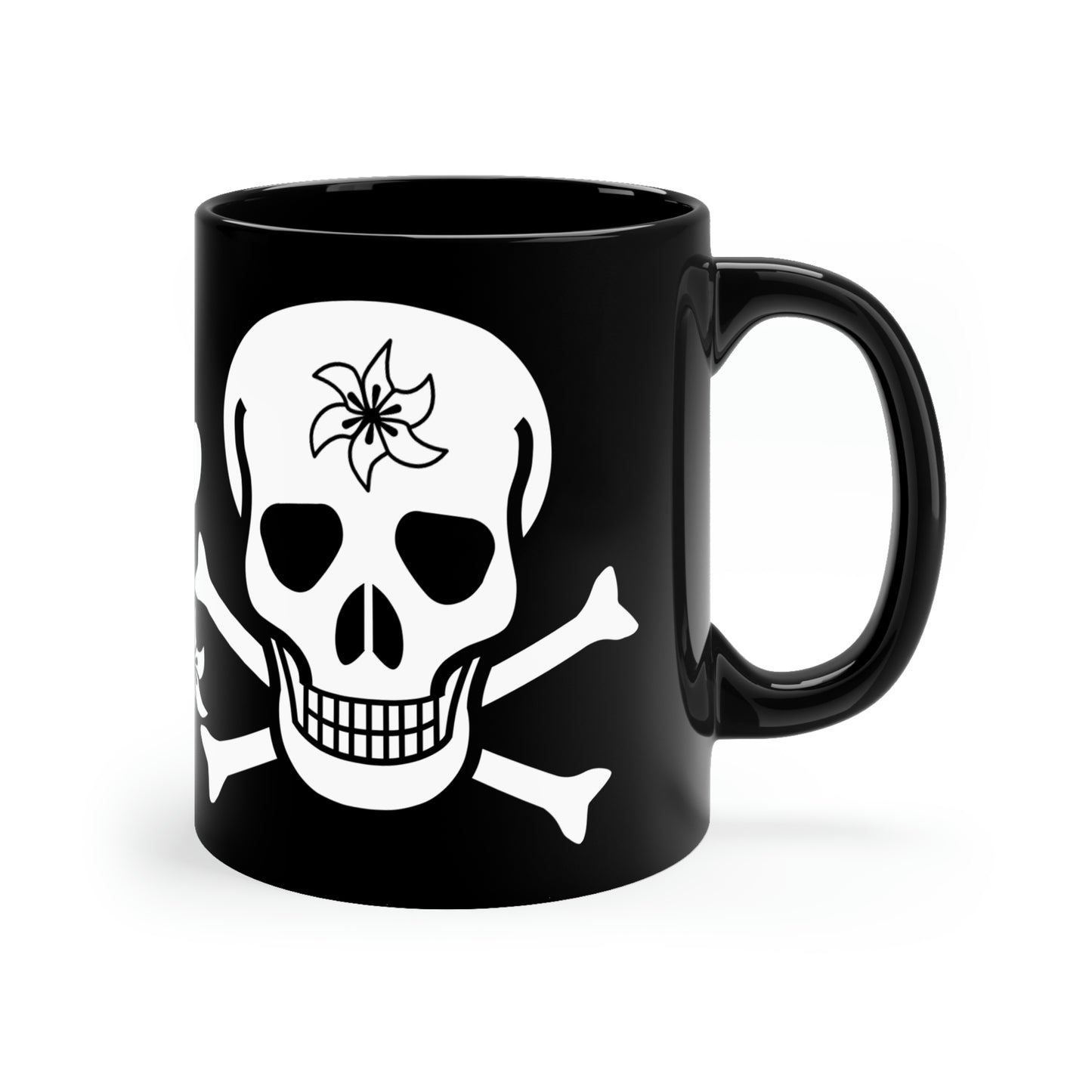 Back view of the Mug of Death's Mistress